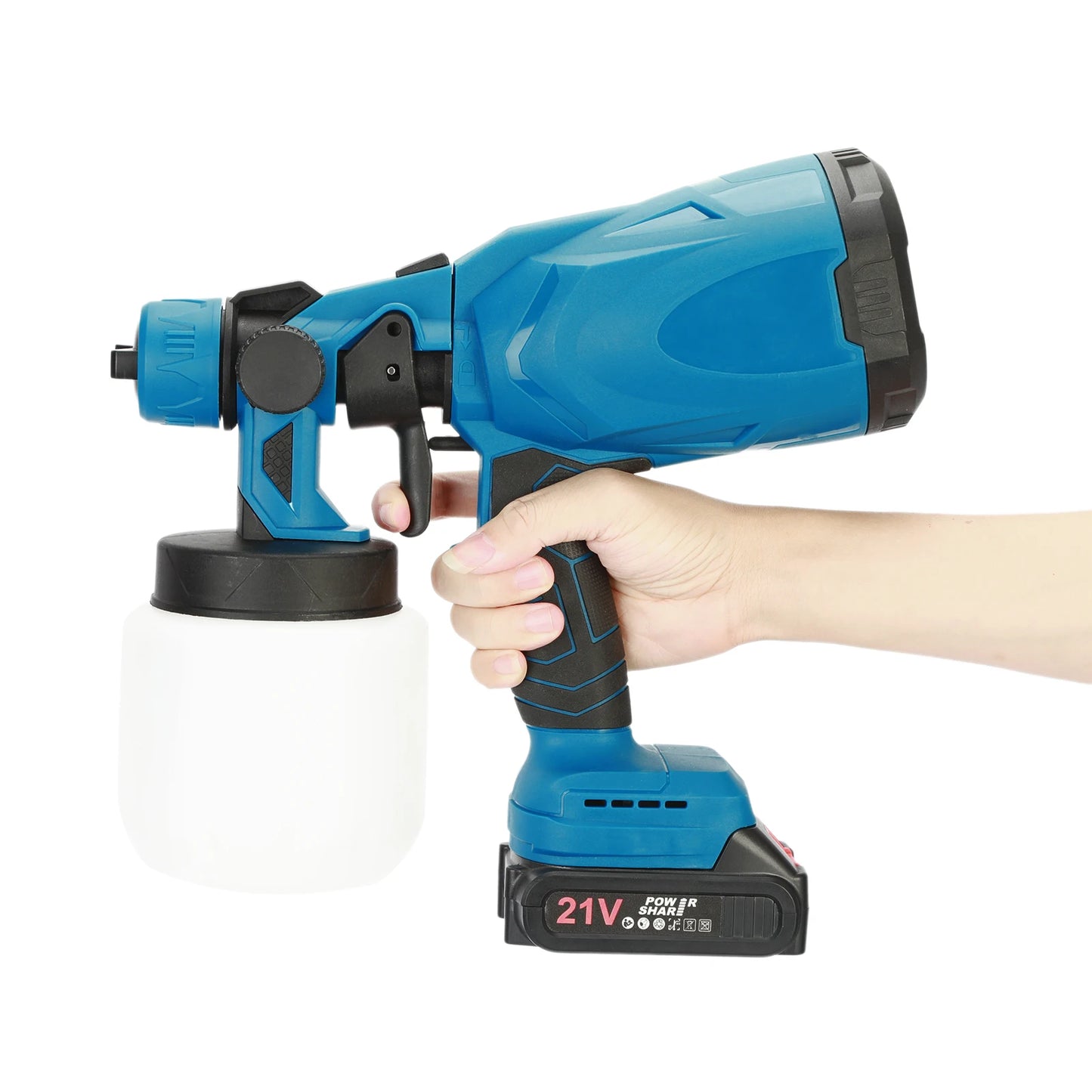Micborve Mini Paint Sprayer 3 Pattern Rechargeable Handheld