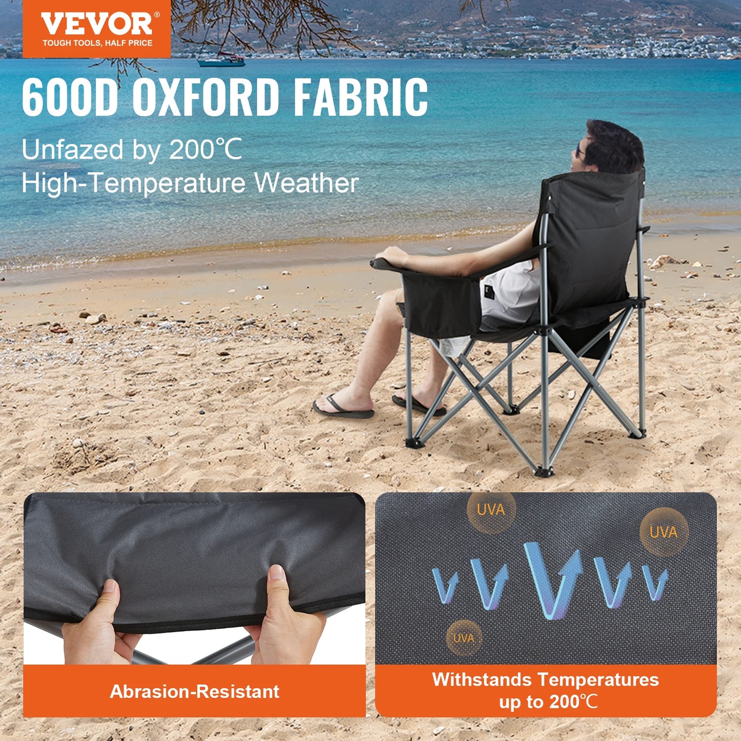 SucceBuy Ultralight Folding Camping Chair Portable Seat