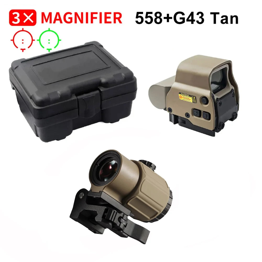 Bestsight 558 G43 Holographic Collimator Red Dot Sight
