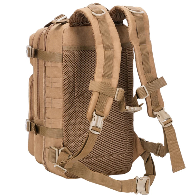 LQARMY Tactical Backpack Molle Assault Daypack For Hiking