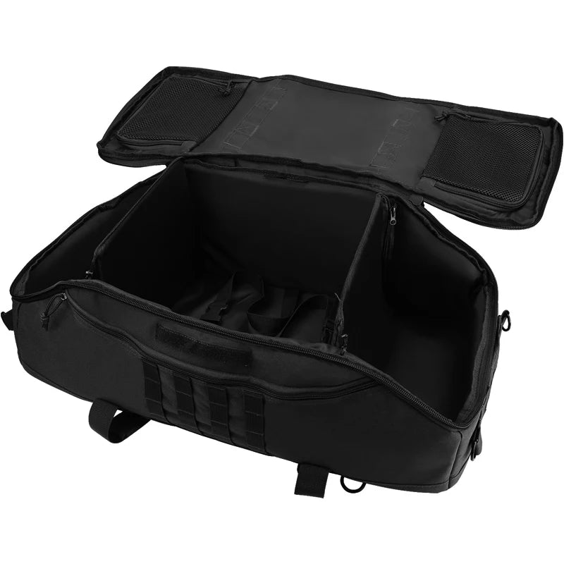 LQARMY Tactical Travel Bag Molle Duffle For Camping Hiking