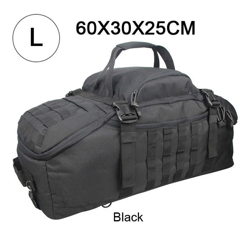 LQARMY Tactical MOLLE Backpack for Hiking and Camping