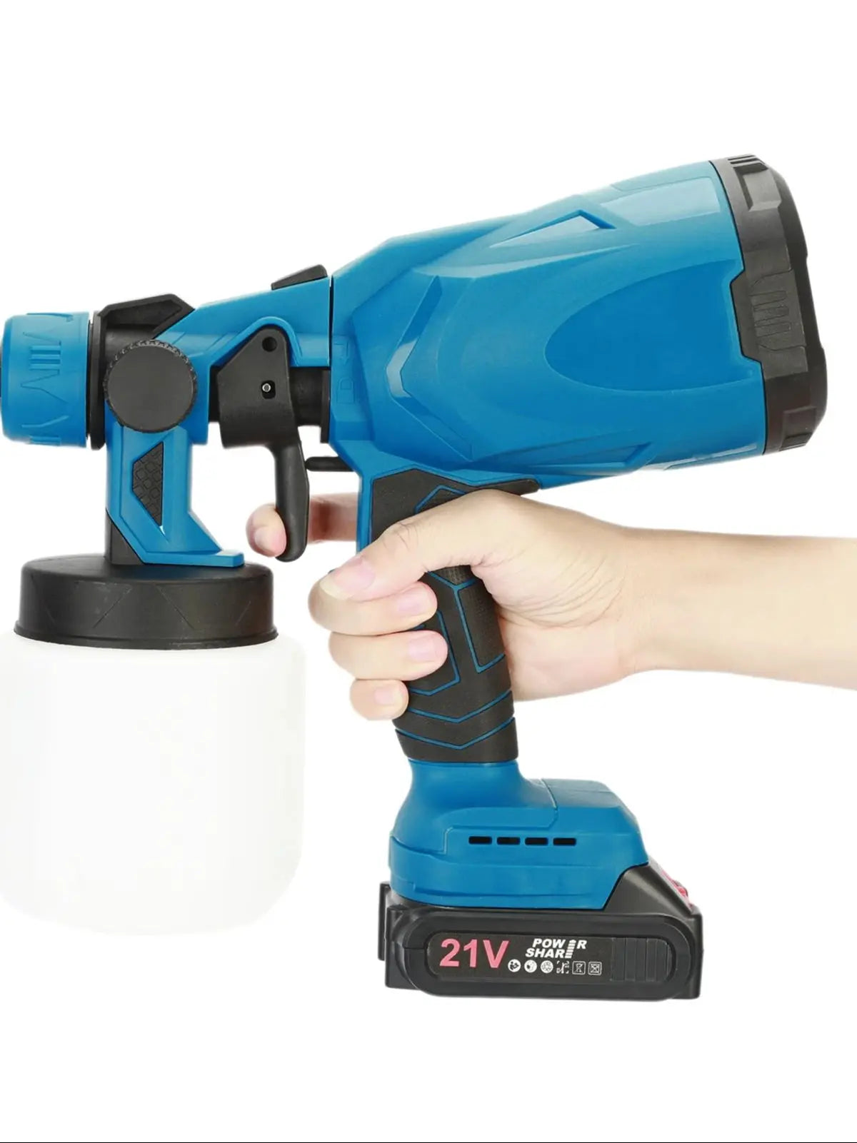 Micborve Mini Paint Sprayer 3 Pattern Rechargeable Handheld