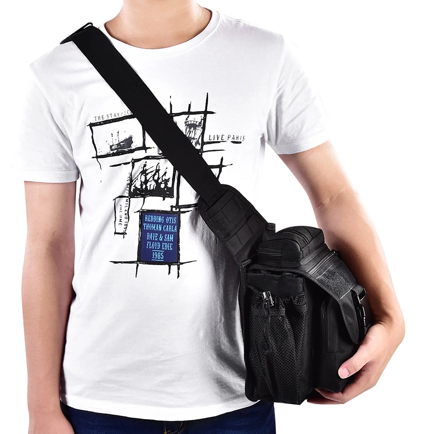 Hign-concerned Military Chest Shoulder Bag For Travel Hiking