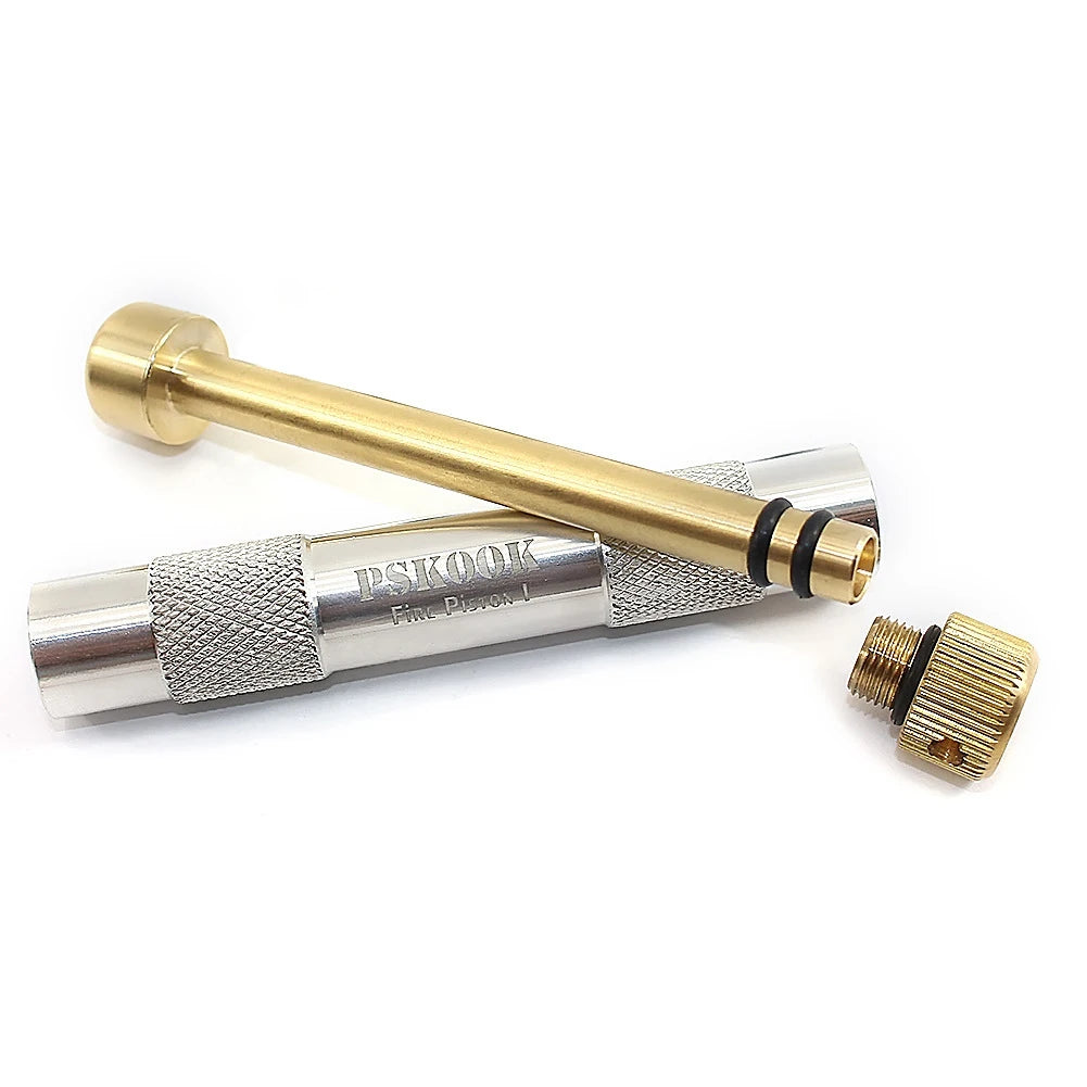 Alloyseed Brass Camping Fire Tube Portable Air Compression