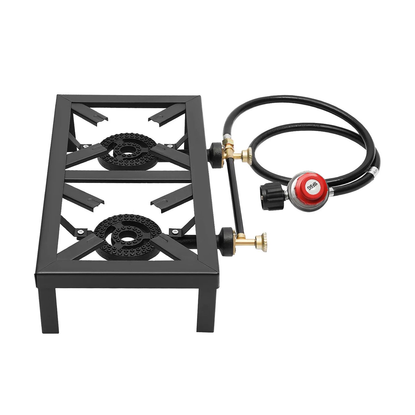 Portable Camping Gas Stove Double Burner Propane Cooker