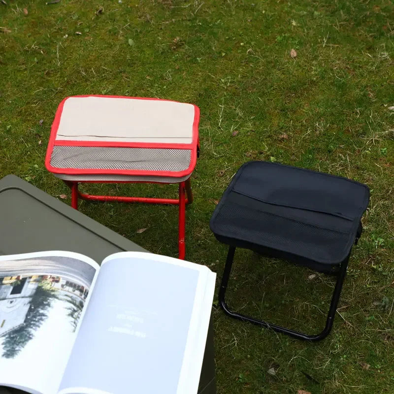 Lightweight Portable Folding Camping Stool Shoulder Bag