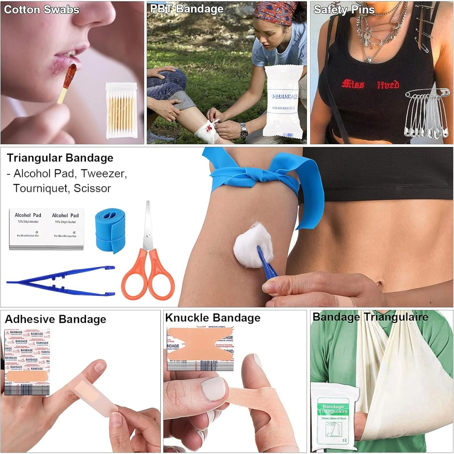 Hign-concerned Survival Kit And First Aid Tools Set