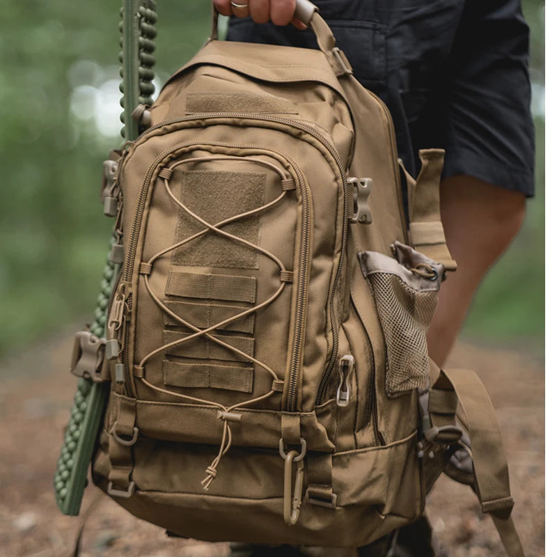 LQARMY Tactical Backpack Outdoor Rucksack For Hiking