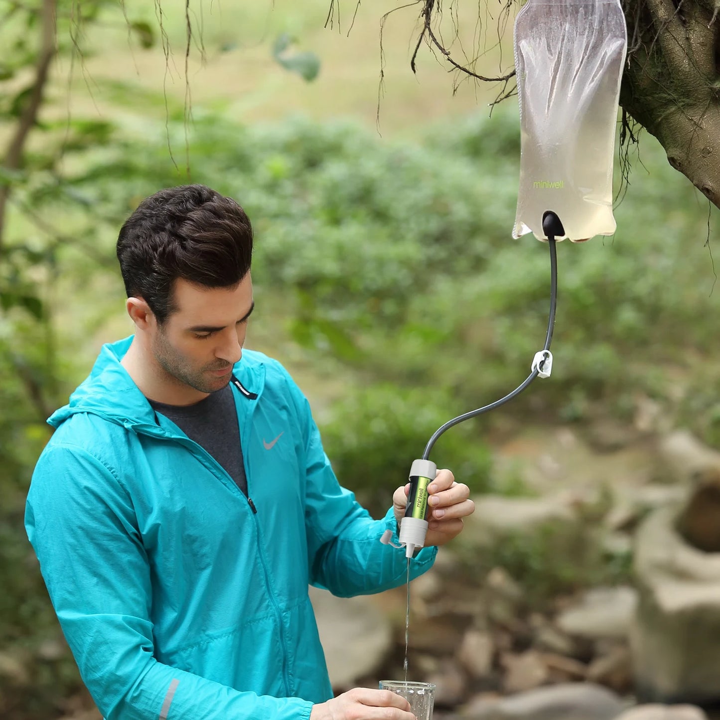 Miniwell Water Purifier Straw Filter For Hiking Camping