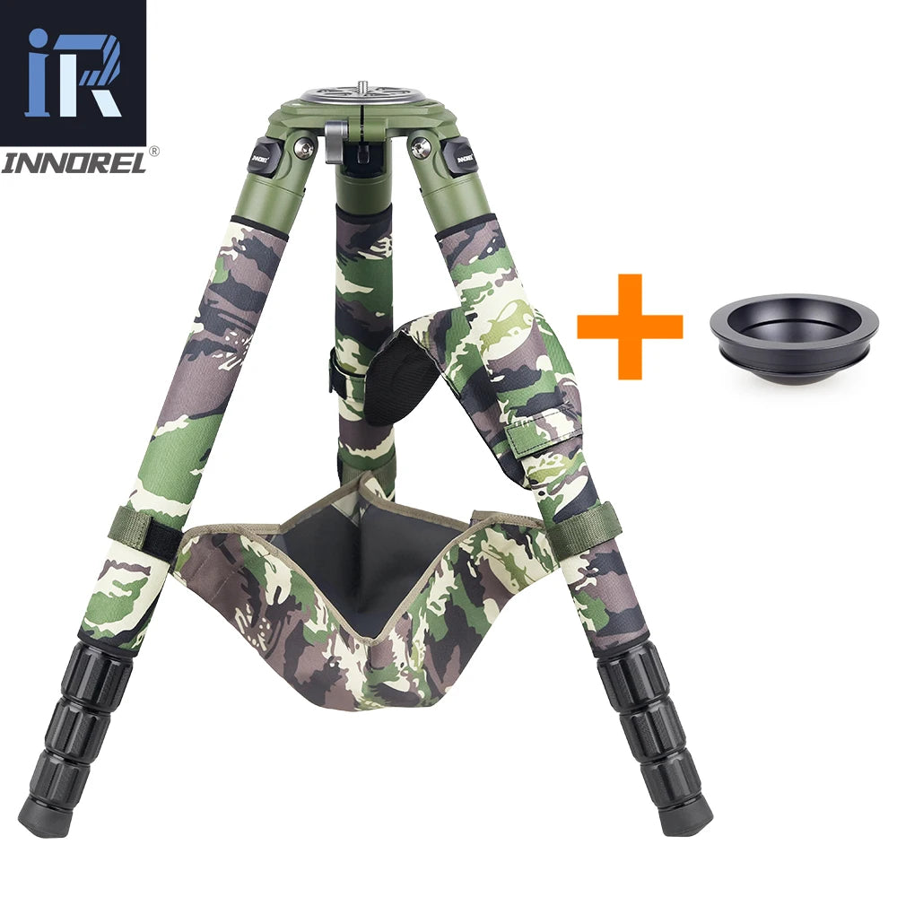 INNOREL RT90CG Camouflage Carbon Fiber DSLR Tripod 40kg Load