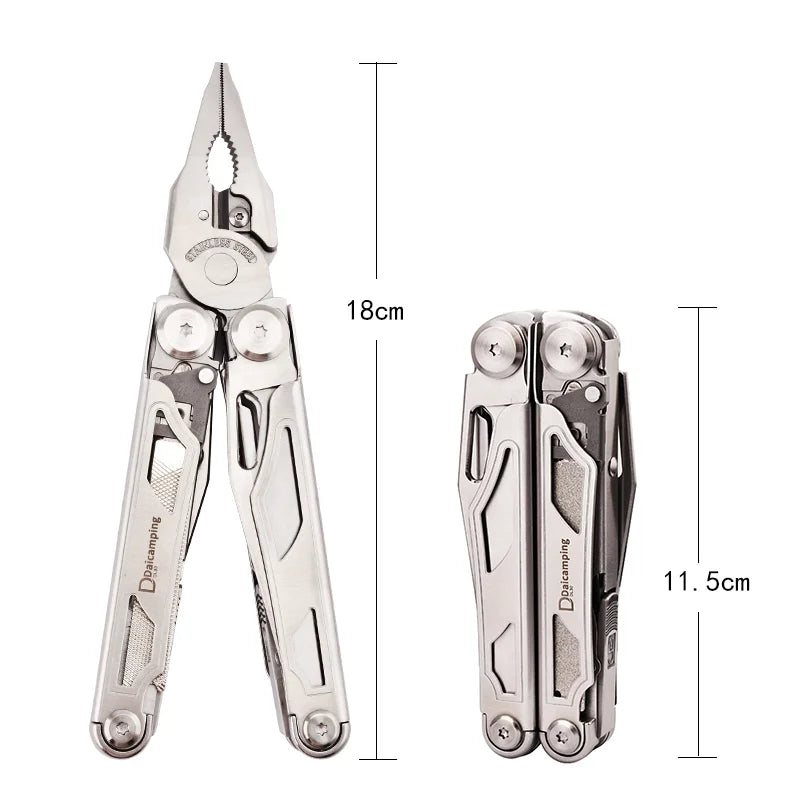 Daicamping DL30 Versatile Multitool Pliers Folding Knives