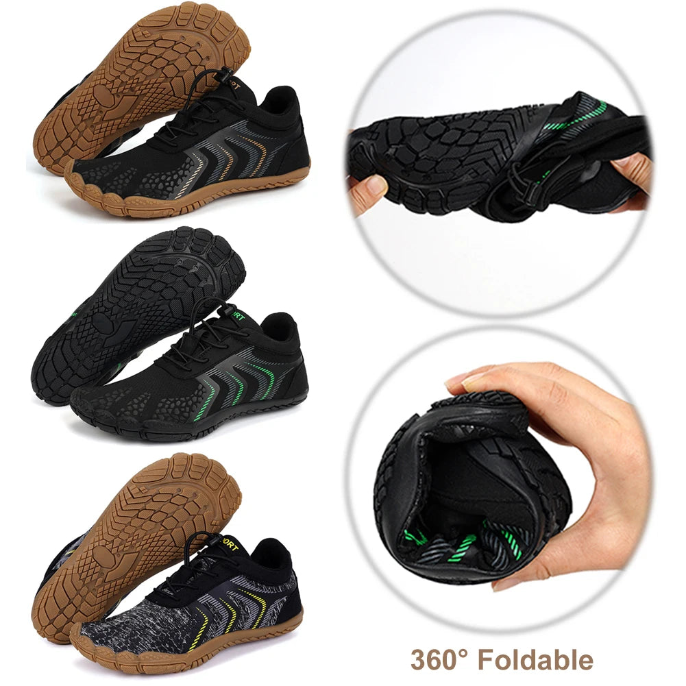 APWIKOGER Aqua Water Shoes Unisex Swim Diving Footwear