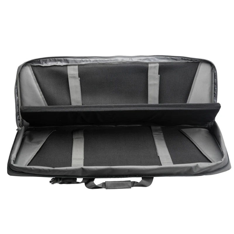 LQARMY Tactical Double Rifle Case Molle Gun Bag Sniper