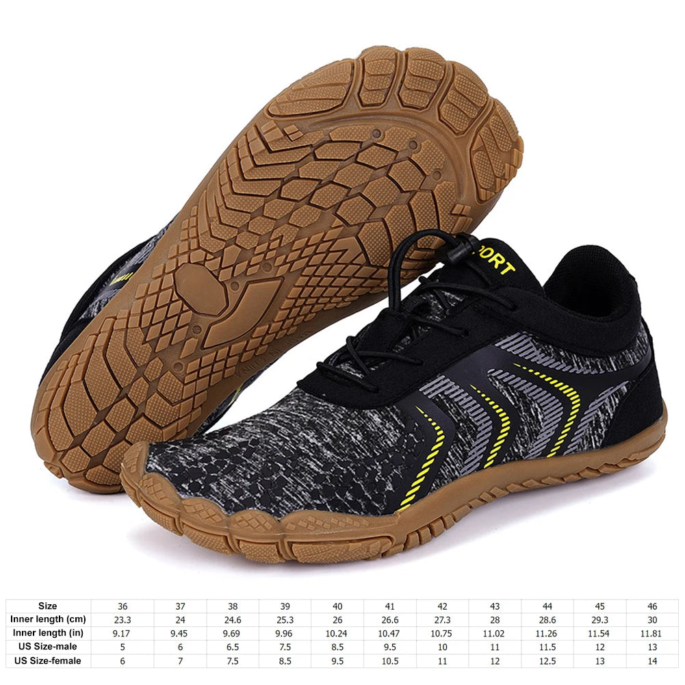 APWIKOGER Aqua Water Shoes Unisex Swim Diving Footwear