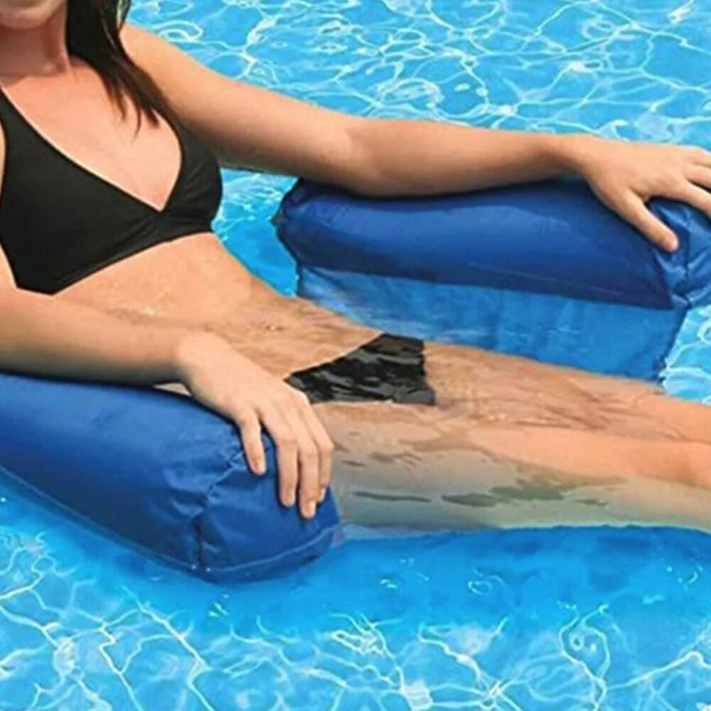Hign-Concerned Inflatable Foldable Floating Recliner Chair