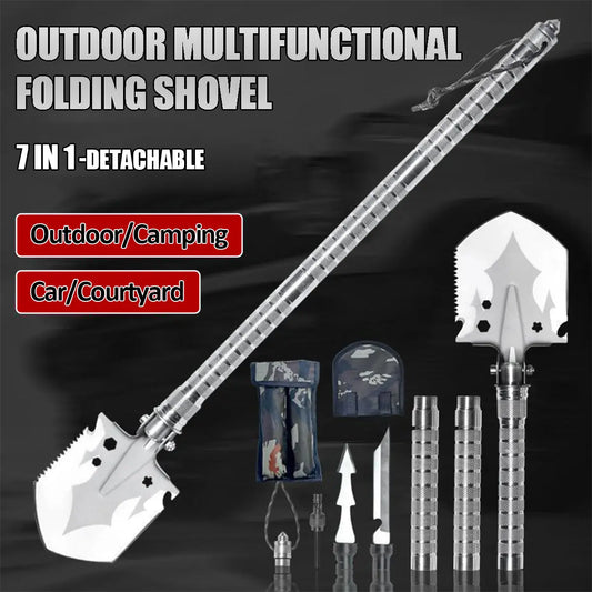 Skywolfeye Multi Tool Shovel Foldable Camping Gear Kit