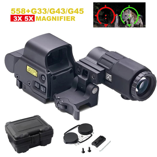 Bestsight 558 G43 Holographic Collimator Sight 68MOA Ring