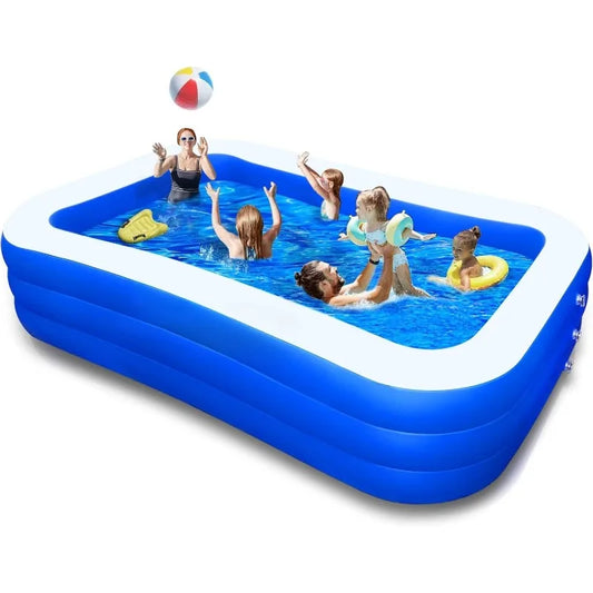 Hign Concerned Family Inflatable Pool for Outdoor Fun