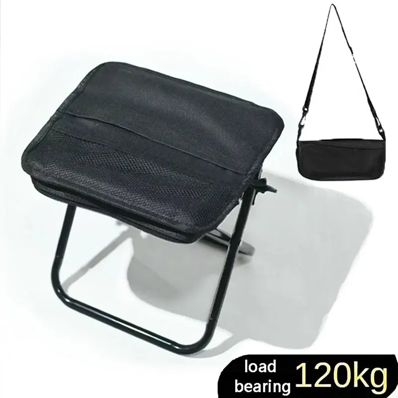 Lightweight Portable Folding Camping Stool Shoulder Bag