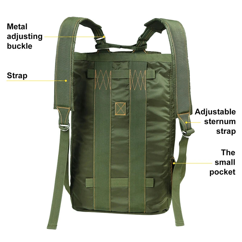LQARMY Durable All Purpose Backpack For Hiking And Camping