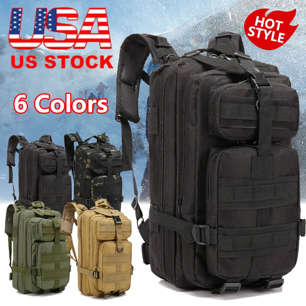 Hign-concerned Tactical Backpack 3P Molle Bag For Outdoors