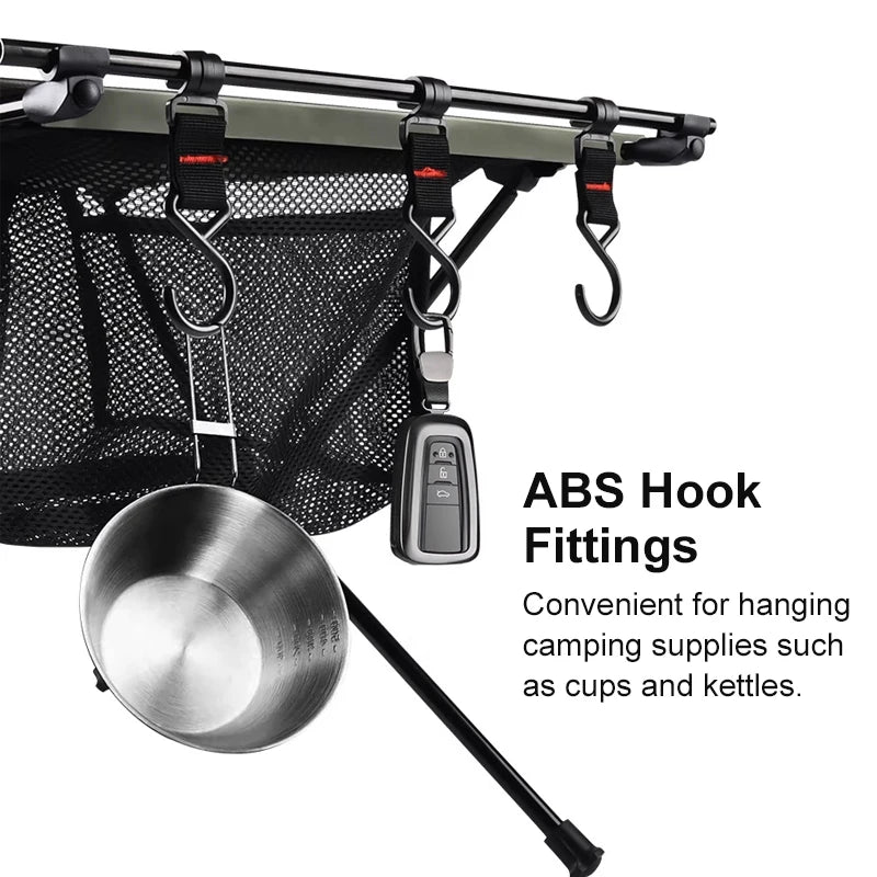 West Tune Folding Camping Table Aluminum Lightweight