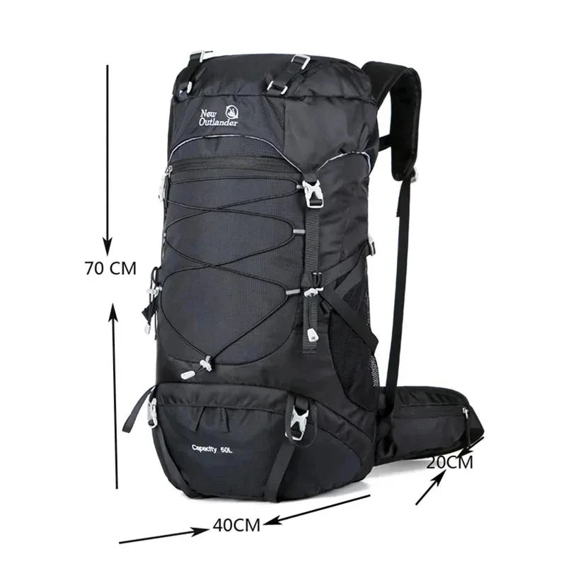 Dropshipping Mens Hiking Backpack 50L Waterproof Rucksack