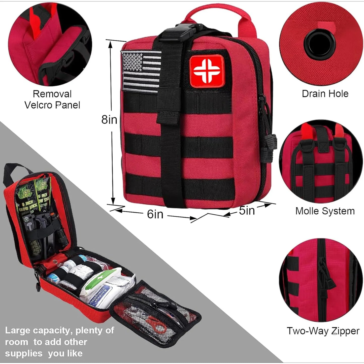 Hign-concerned Survival Kit And First Aid Tools Set