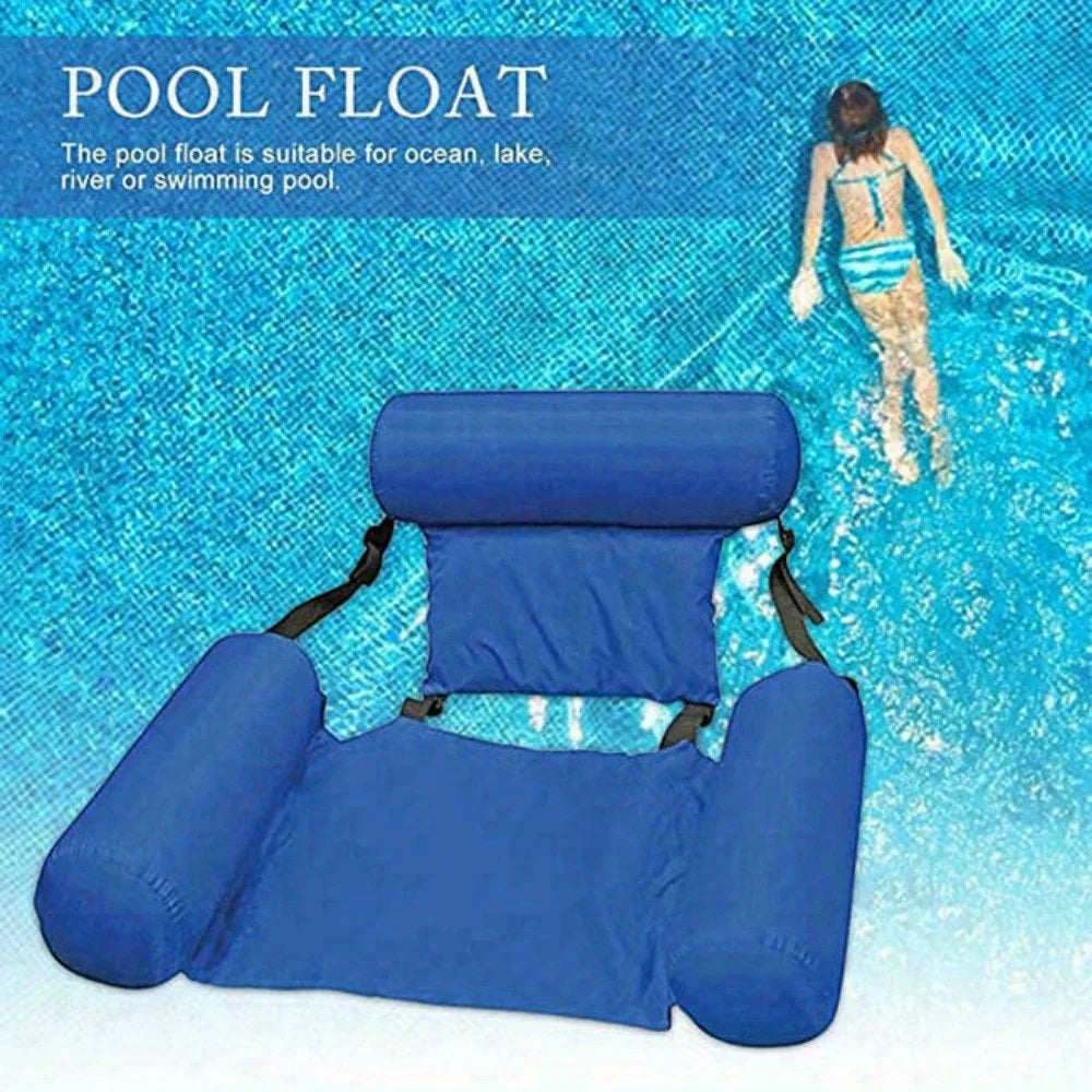 Hign-Concerned Inflatable Foldable Floating Recliner Chair