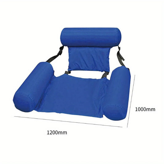 Hign-Concerned Inflatable Foldable Floating Recliner Chair