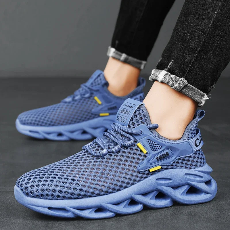 Men Summer Mesh Sneakers Breathable Casual Outdoor Shoes