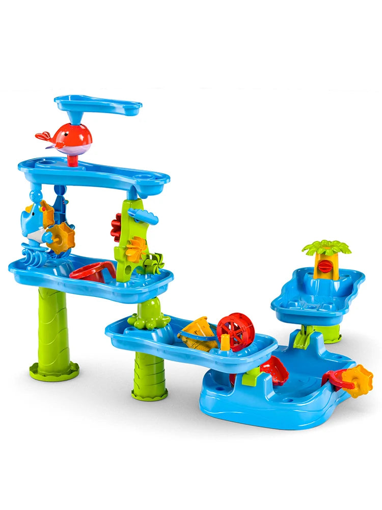 Temi 5 Layer Outdoor Sand And Water Table For Kids Toy