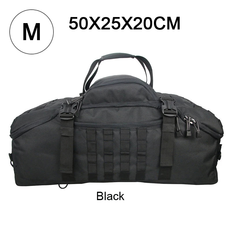 LQARMY Tactical Outdoor Backpack Molle Duffel Bag Travel