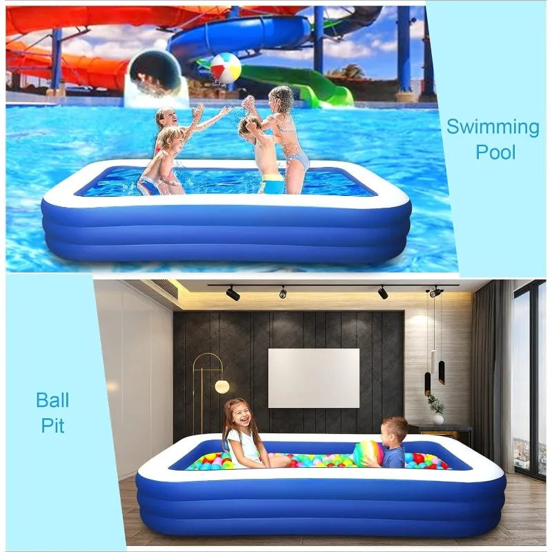 Hign Concerned Family Inflatable Pool for Outdoor Fun