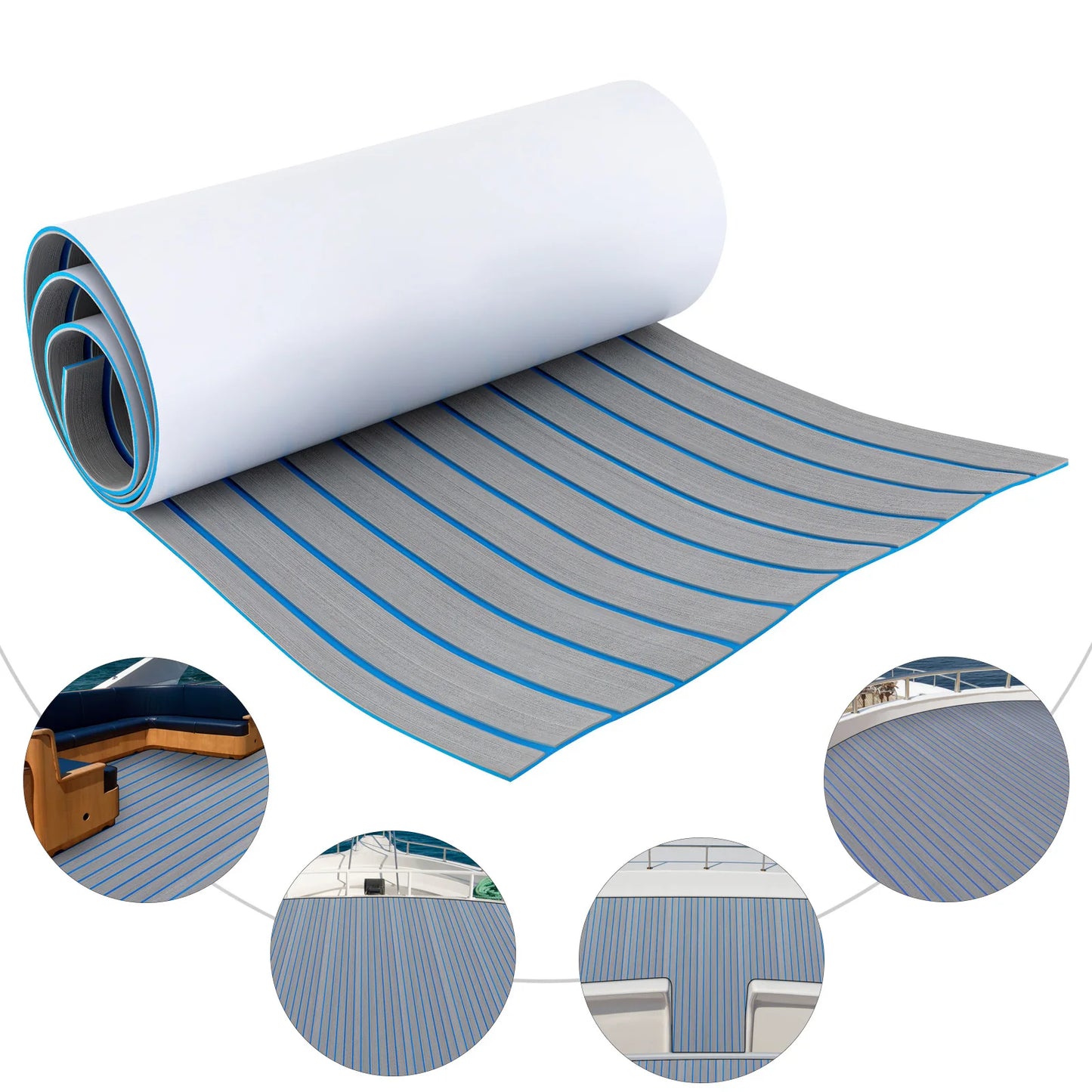 Hign-concerned EVA Foam Boat Deck Mat Non Slip Faux Teak