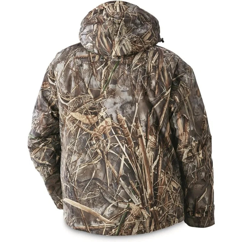 YTYINCN Waterfowl Camo Jacket Mossy Oak Waterproof Insulated