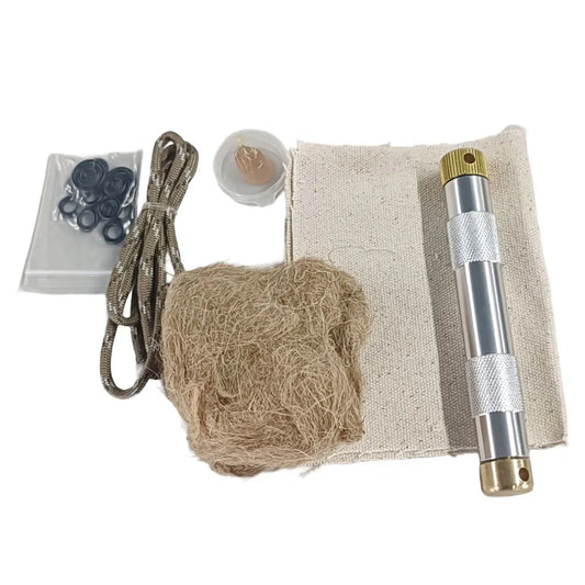 Alloyseed Brass Camping Fire Tube Portable Air Compression