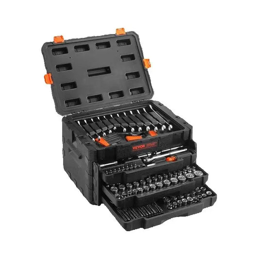 SucceBuy Mechanics Tool Set And Socket Kit 450 Pcs SAE