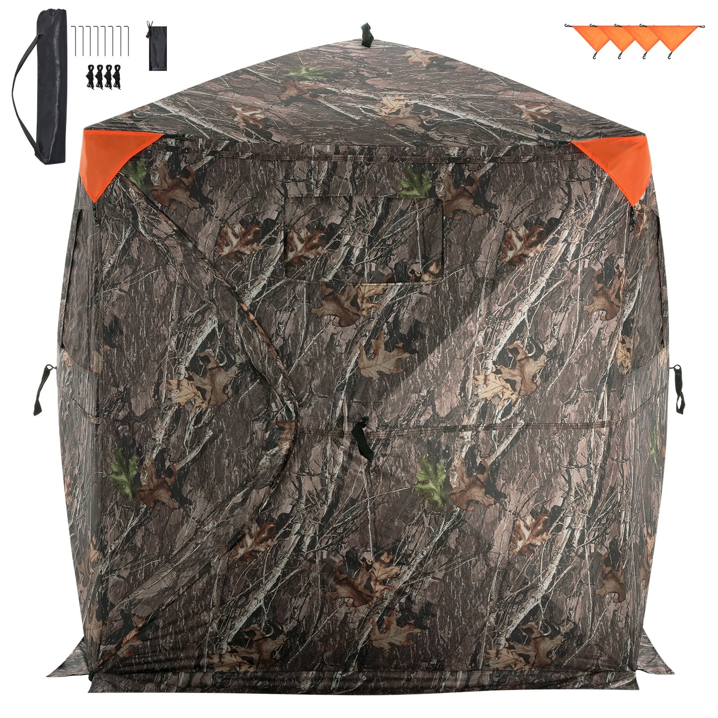 VEVOR 270 Degree See Through Ground Blind for Hunting