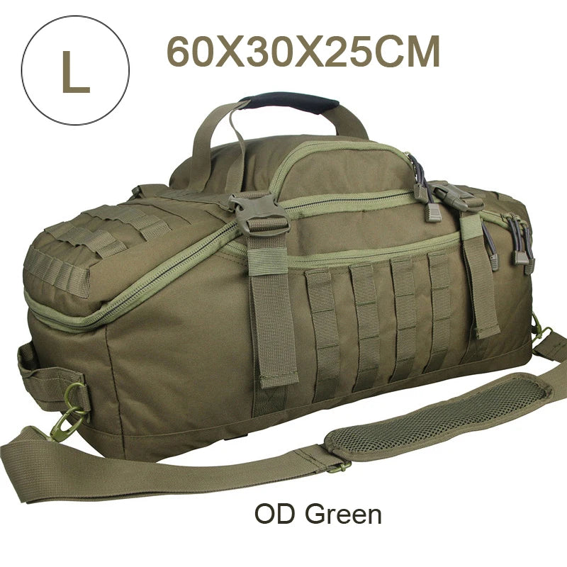 LQARMY Tactical MOLLE Backpack for Hiking and Camping