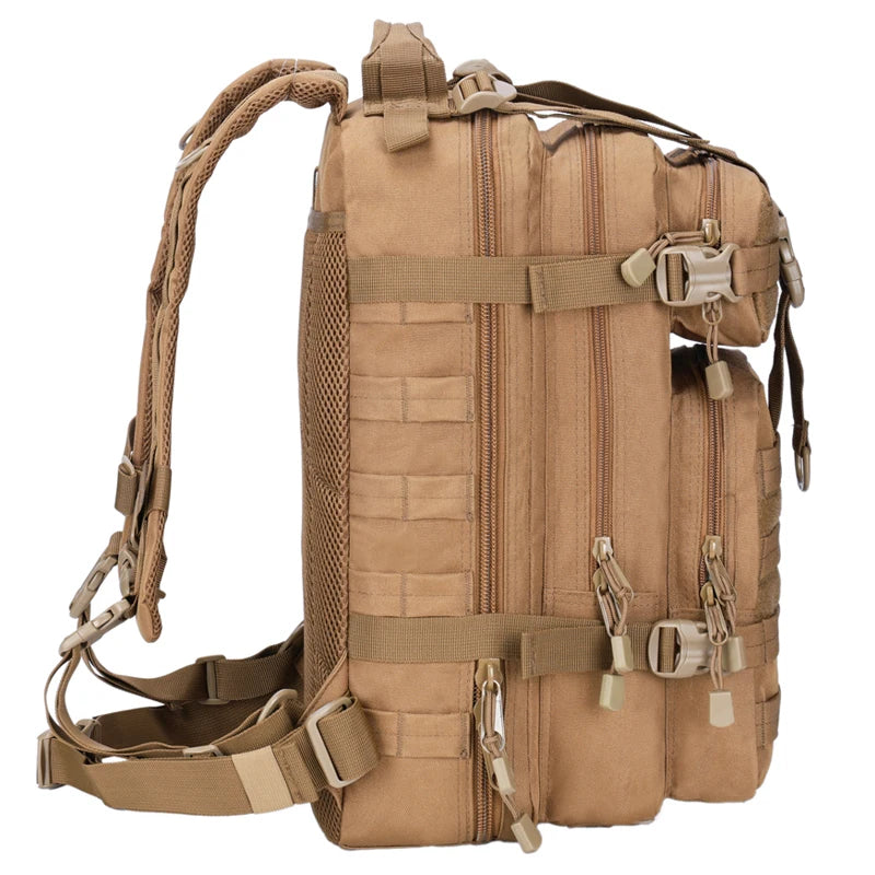 LQARMY Tactical Backpack Molle Assault Daypack For Hiking