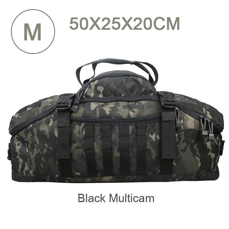 LQARMY Tactical MOLLE Backpack for Hiking and Camping