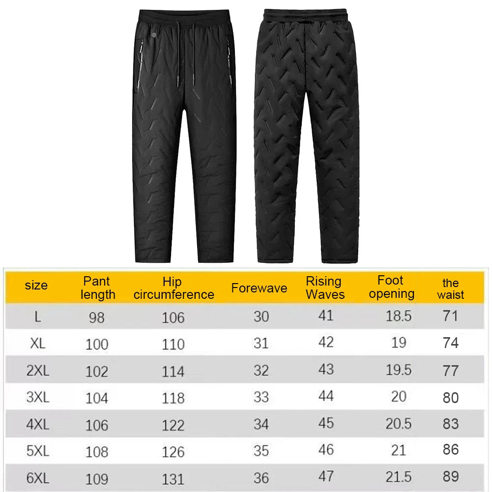 APWIKOGERCN Heated Pants USB Electric Heating Trousers