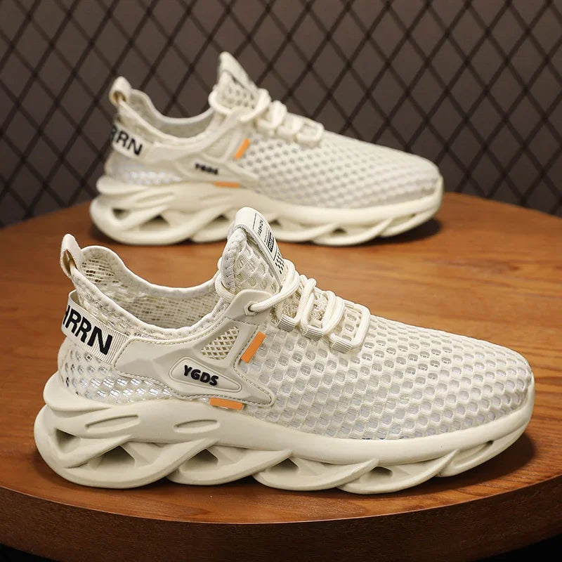 Men Summer Mesh Sneakers Breathable Casual Outdoor Shoes