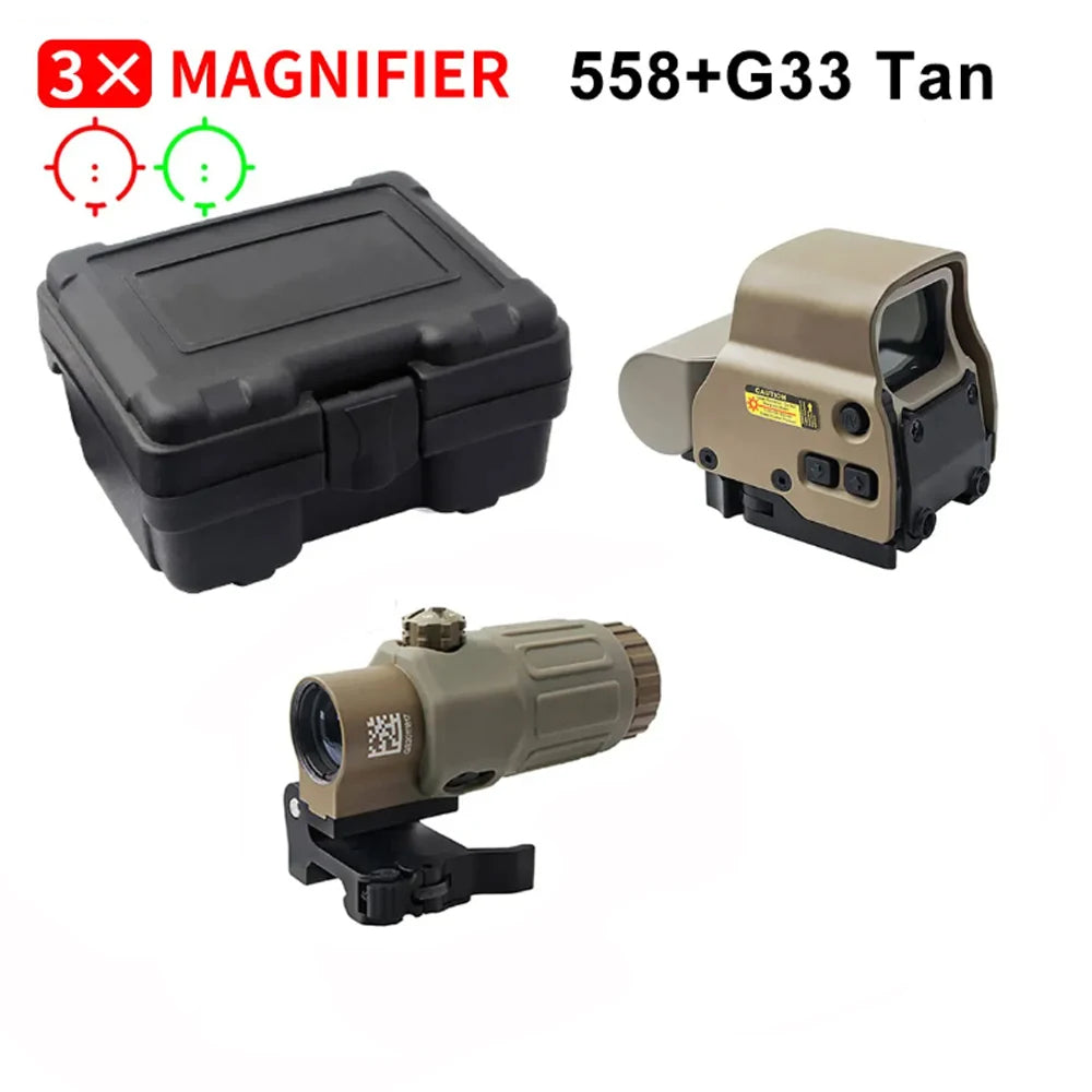Bestsight 558 G43 Holographic Collimator Red Dot Sight
