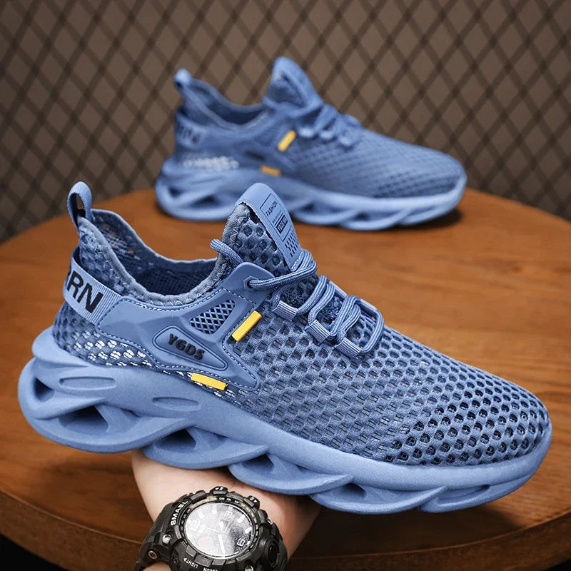 Men Summer Mesh Sneakers Breathable Casual Outdoor Shoes