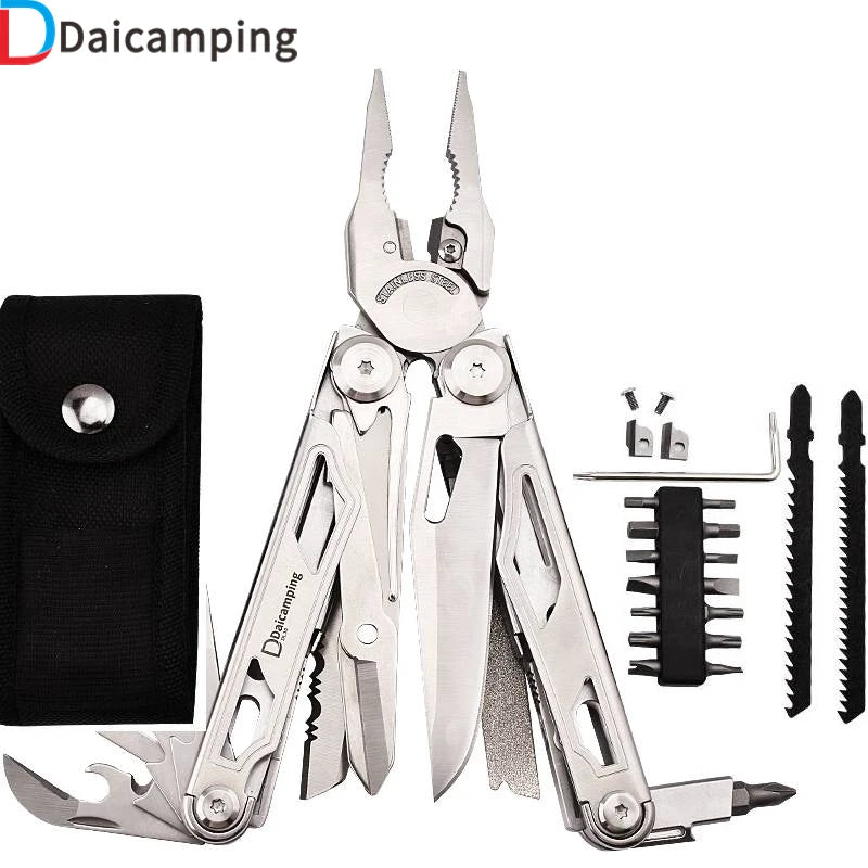Daicamping DL30 Versatile Multitool Pliers Folding Knives