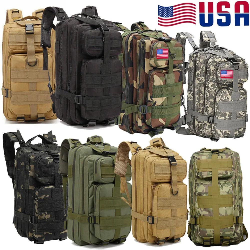 Hign-concerned Tactical Backpack 3P Molle Bag For Outdoors