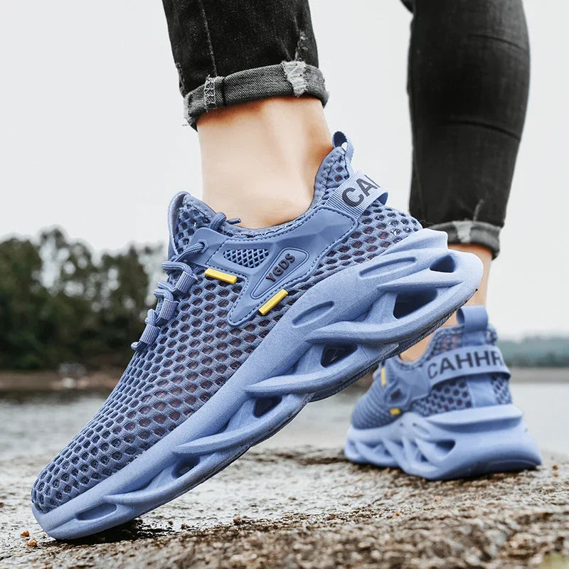 Men Summer Mesh Sneakers Breathable Casual Outdoor Shoes